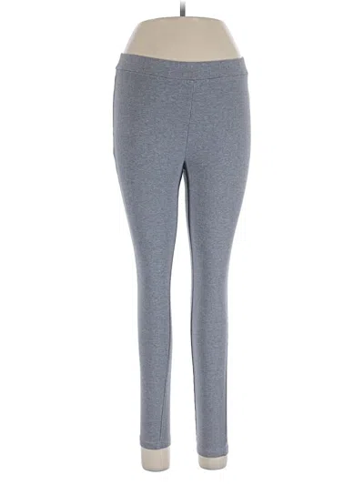 Pre-owned Adrienne Vittadini Active Pants In Gray
