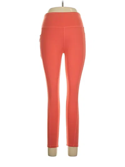 Pre-owned Adrienne Vittadini Active Pants In Orange