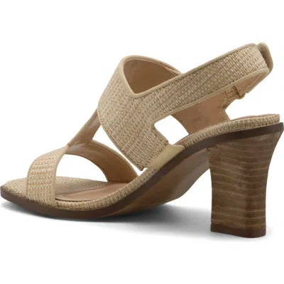 Adrienne Vittadini Akoni Slingback Sandal In Natural