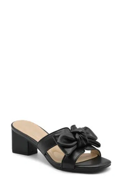 Adrienne Vittadini Arnoldo Slide Sandal In Black