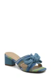Adrienne Vittadini Arnoldo Slide Sandal In Blue Multi