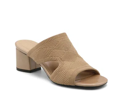 Adrienne Vittadini Axim Sandal In Animal Print