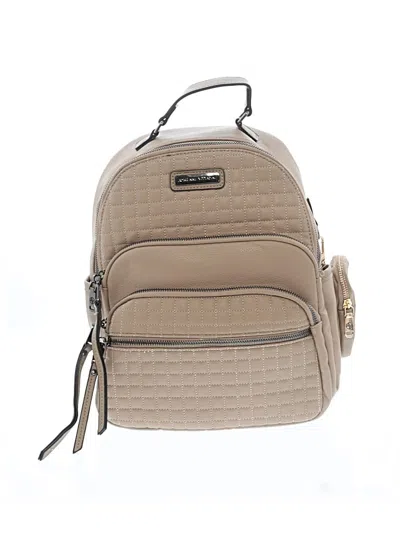 Pre-owned Adrienne Vittadini Backpack In Tan
