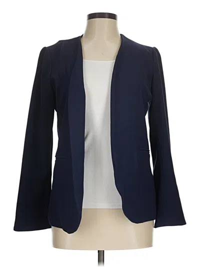 Pre-owned Adrienne Vittadini Blazer Jacket In Blue