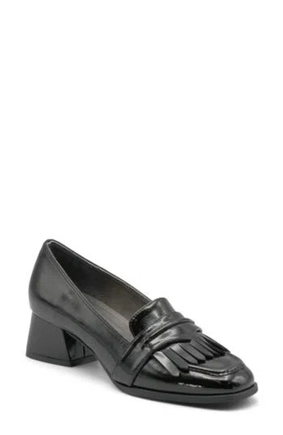 Adrienne Vittadini Blossom Tassel Pump In Black Patent | ModeSens