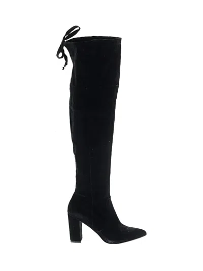 Pre-owned Adrienne Vittadini Boots In Black