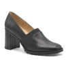 Adrienne Vittadini Brandi Womens Square Closed Toe Loafers In Black