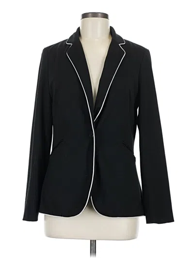 Pre-owned Adrienne Vittadini Cardigan Sweater In Black