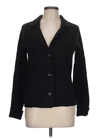 Pre-owned Adrienne Vittadini Cardigan Sweater In Black