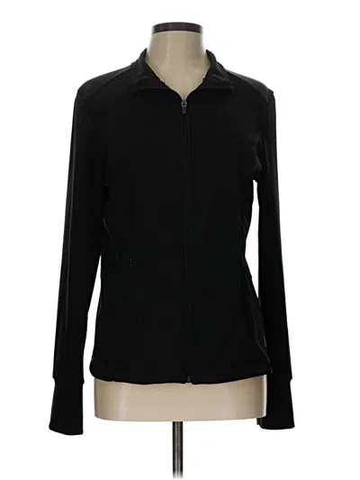 Pre-owned Adrienne Vittadini Cardigan Sweater In Black