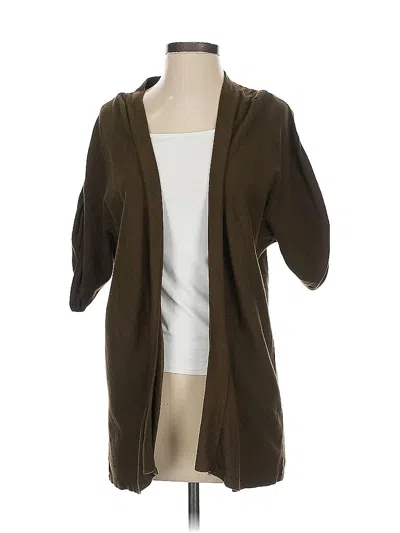 Pre-owned Adrienne Vittadini Cardigan Sweater In Brown