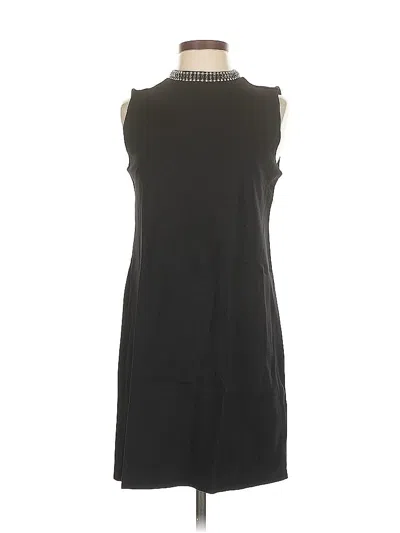 Pre-owned Adrienne Vittadini Casual Dress In Black