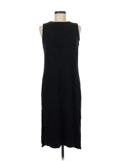 Pre-owned Adrienne Vittadini Casual Dress In Black