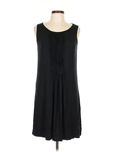 Pre-owned Adrienne Vittadini Casual Dress In Black