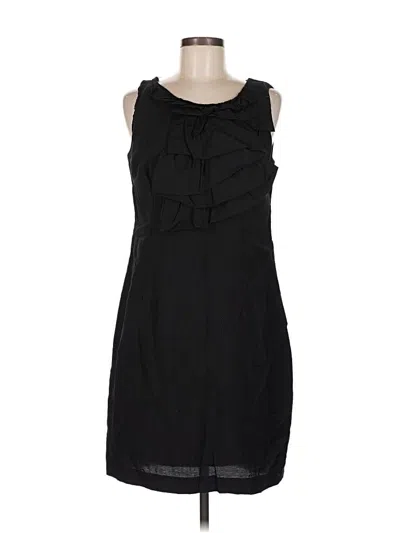 Pre-owned Adrienne Vittadini Casual Dress In Black