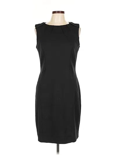 Pre-owned Adrienne Vittadini Casual Dress In Black