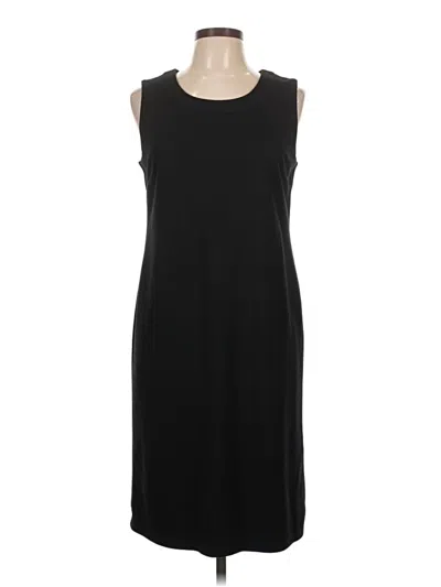 Pre-owned Adrienne Vittadini Casual Dress In Black