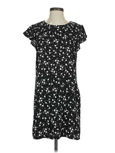Pre-owned Adrienne Vittadini Casual Dress In Black