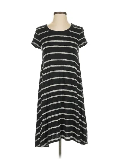 Pre-owned Adrienne Vittadini Casual Dress In Black