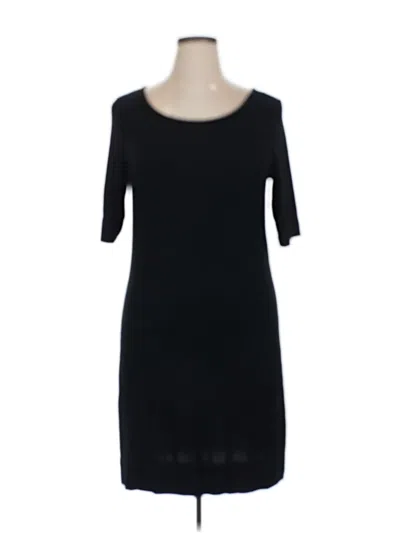 Pre-owned Adrienne Vittadini Casual Dress In Black