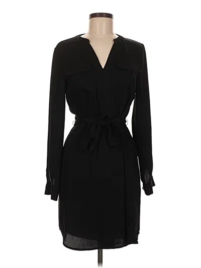 Pre-owned Adrienne Vittadini Casual Dress In Black