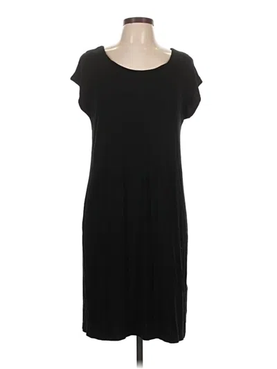 Pre-owned Adrienne Vittadini Casual Dress In Black