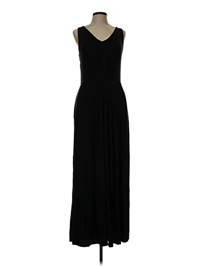 Pre-owned Adrienne Vittadini Casual Dress In Black