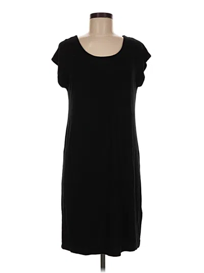 Pre-owned Adrienne Vittadini Casual Dress In Black