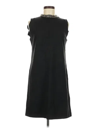 Pre-owned Adrienne Vittadini Casual Dress In Black