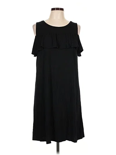 Pre-owned Adrienne Vittadini Casual Dress In Black