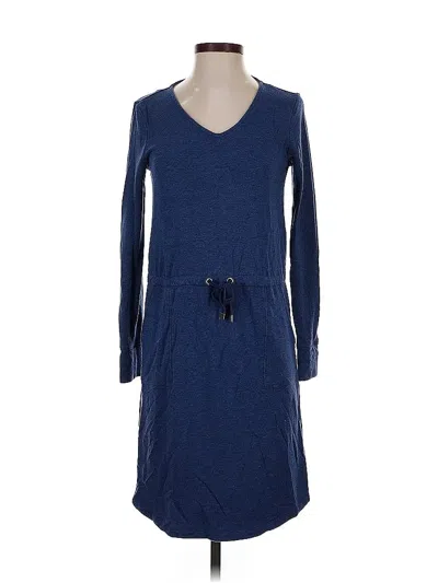Pre-owned Adrienne Vittadini Casual Dress In Blue