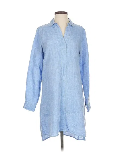 Pre-owned Adrienne Vittadini Casual Dress In Blue