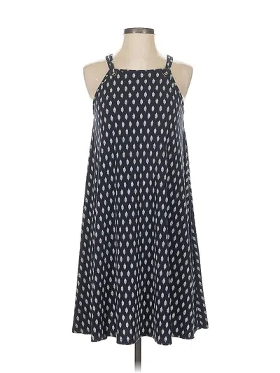 Pre-owned Adrienne Vittadini Casual Dress In Blue