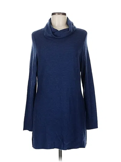 Pre-owned Adrienne Vittadini Casual Dress In Blue