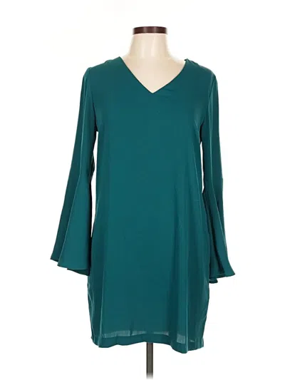 Pre-owned Adrienne Vittadini Casual Dress In Blue