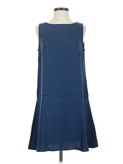 Pre-owned Adrienne Vittadini Casual Dress In Blue