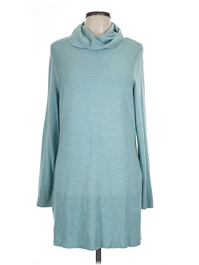Pre-owned Adrienne Vittadini Casual Dress In Blue