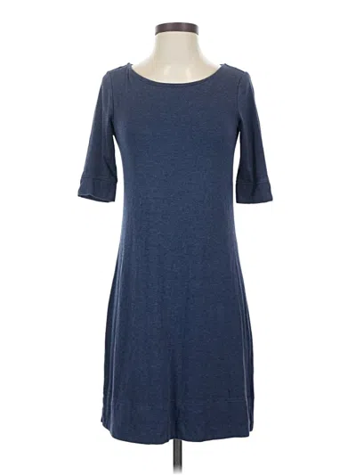 Pre-owned Adrienne Vittadini Casual Dress In Blue