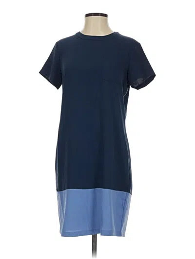 Pre-owned Adrienne Vittadini Casual Dress In Blue