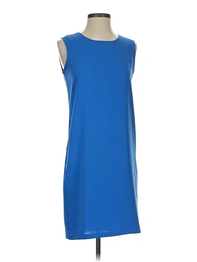 Pre-owned Adrienne Vittadini Casual Dress In Blue
