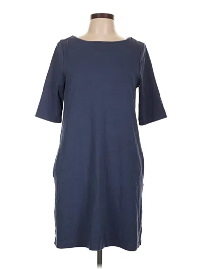 Pre-owned Adrienne Vittadini Casual Dress In Blue