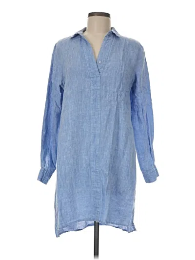 Pre-owned Adrienne Vittadini Casual Dress In Blue