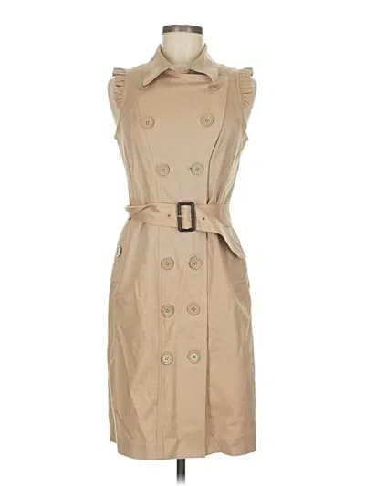 Pre-owned Adrienne Vittadini Casual Dress In Brown