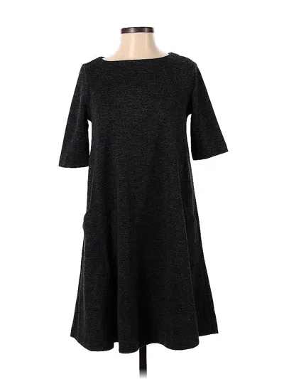 Pre-owned Adrienne Vittadini Casual Dress In Gray