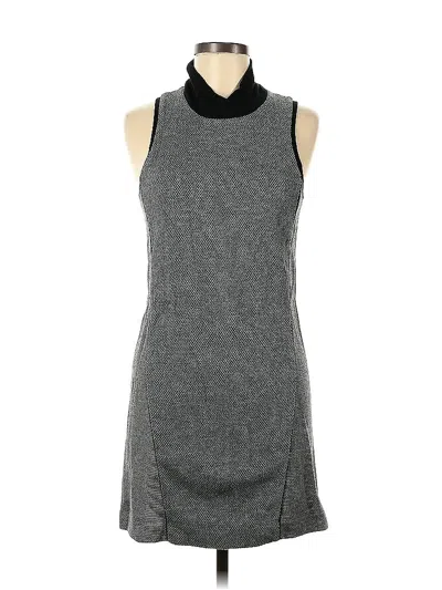 Pre-owned Adrienne Vittadini Casual Dress In Gray
