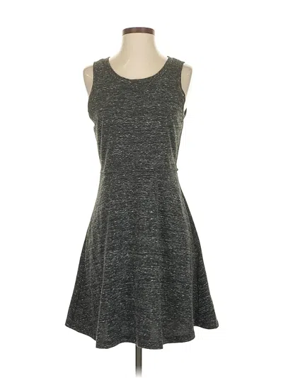Pre-owned Adrienne Vittadini Casual Dress In Gray