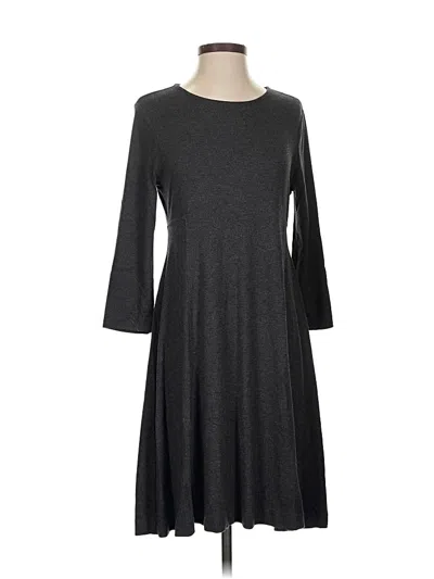 Pre-owned Adrienne Vittadini Casual Dress In Gray