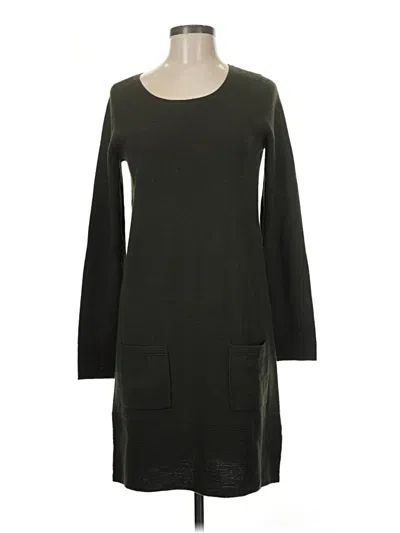 Pre-owned Adrienne Vittadini Casual Dress In Gray