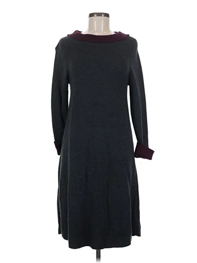 Pre-owned Adrienne Vittadini Casual Dress In Gray