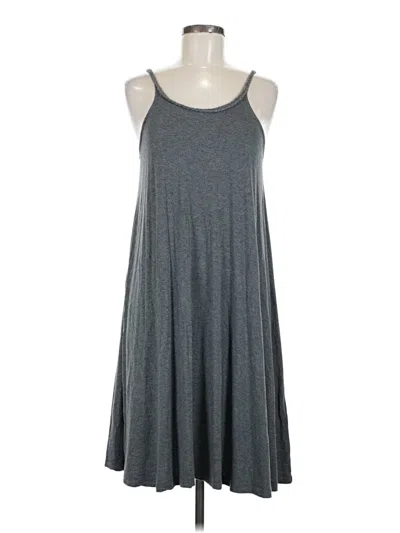 Pre-owned Adrienne Vittadini Casual Dress In Gray